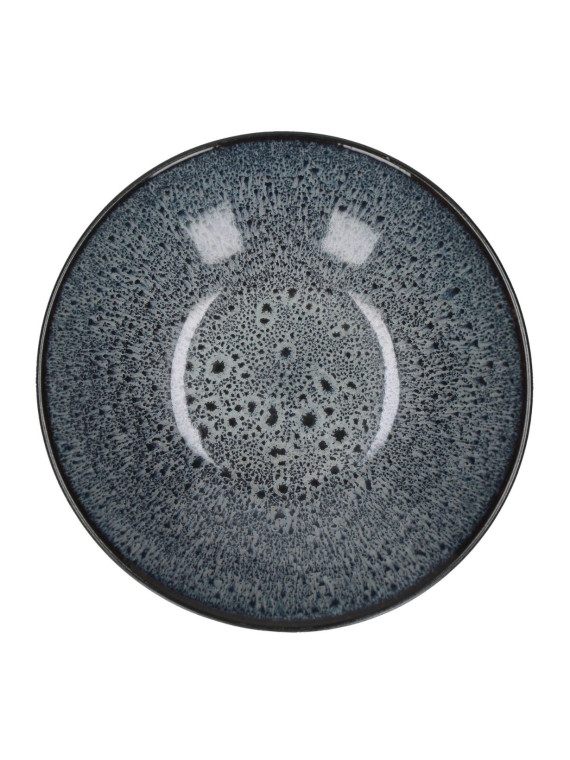 Pomax bol à soupe en grès MIRHA gris foncé Ø18,9cm
