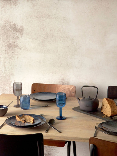 Stoneware dessert plate, Mirha - Pomax | MBS Design