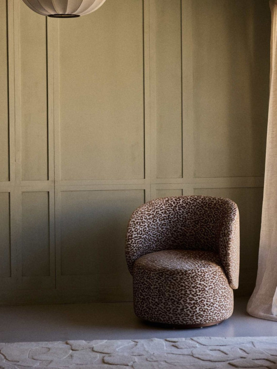 Gabrielle Paris - Auguste Frog armchair non pivoting | MBS Design