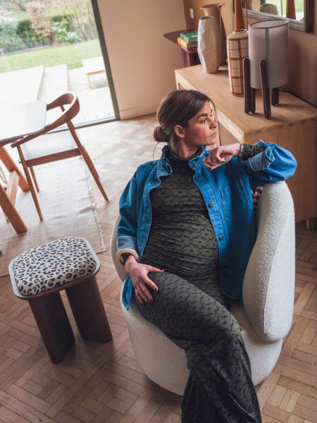 Gabrielle Paris - Pivoting Frog armchair, Auguste | MBS Design