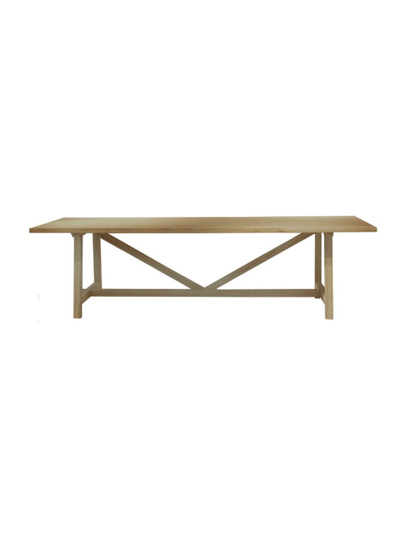 Pomax - Solid oak farmhouse table, French Farm | MBS Design