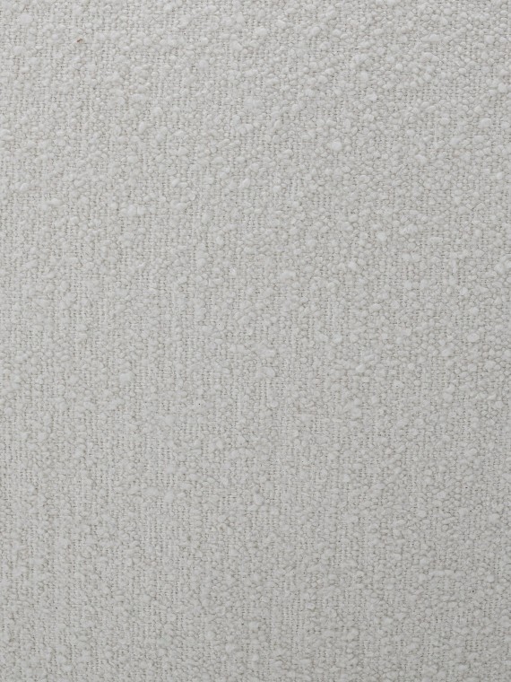 Ecru fabric upholstered armchair, Ted - Bloomingville