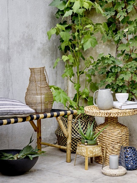 Table d'appoint en Jacinthe d'eau, Camo Bloomingville