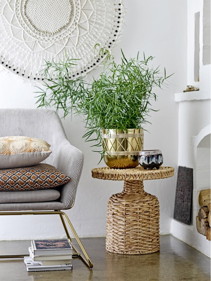 Table d'appoint en Jacinthe d'eau, Camo Bloomingville