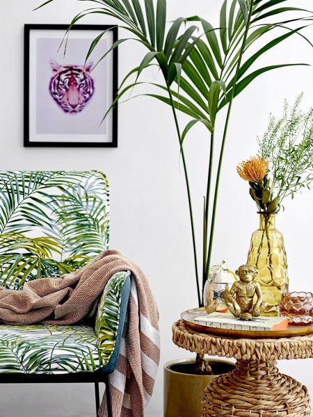 Table d'appoint en Jacinthe d'eau, Camo Bloomingville