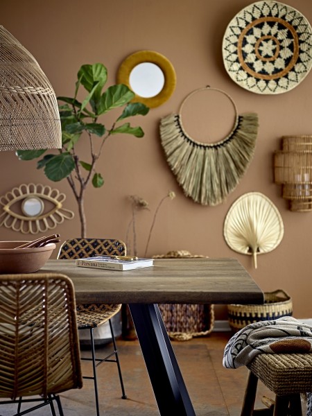 Bloomingville - Wall decoration - 2 palm leaves, Olsen