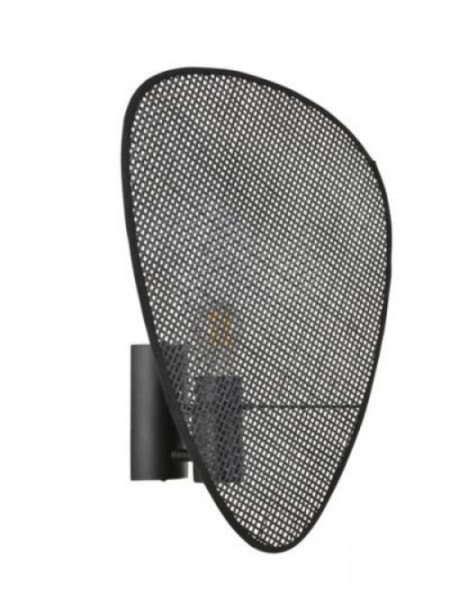 Applique murale en cannage noir, Single Screen, market set