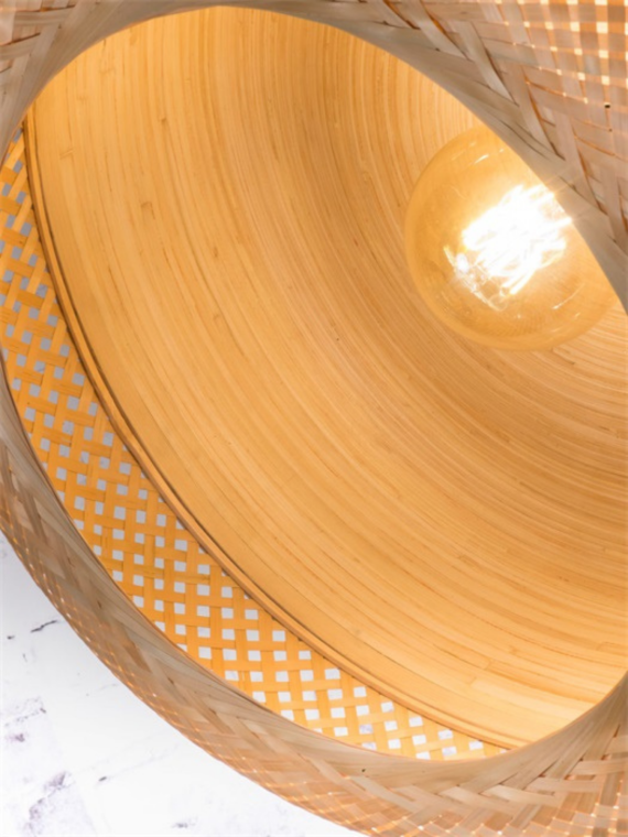 Double hanging lampe in bamboo Mekong, Good & Mojo l MBS Design