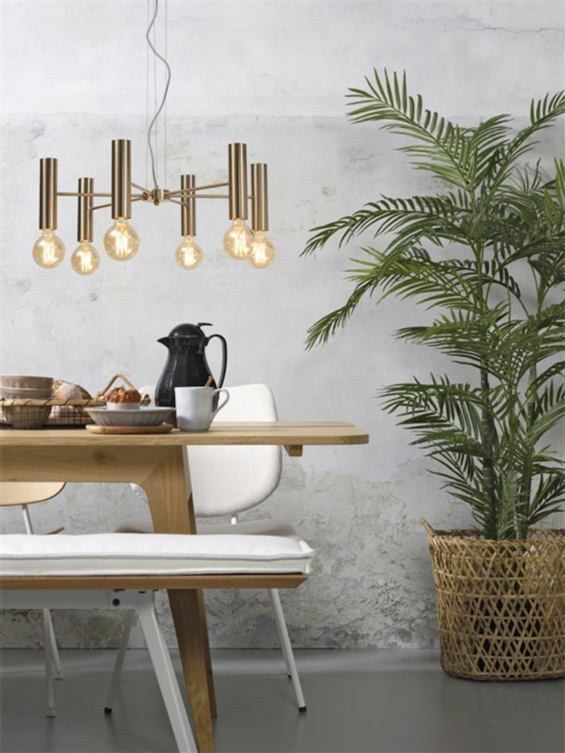 Suspension dorée en fer Cannes L, Good & Mojo | MBS Design