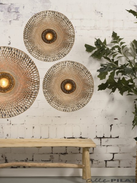 Applique murale plate en bambou,  Kalimantan | MBS Design