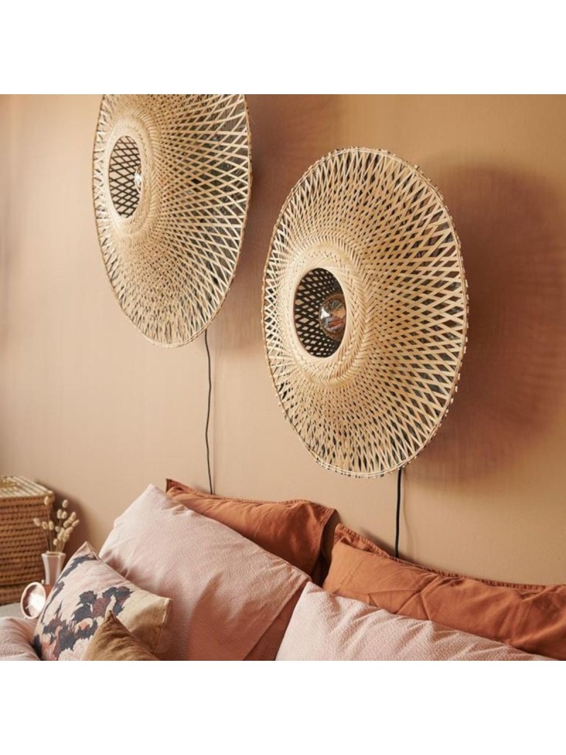 Applique murale plate en bambou,  Kalimantan | MBS Design