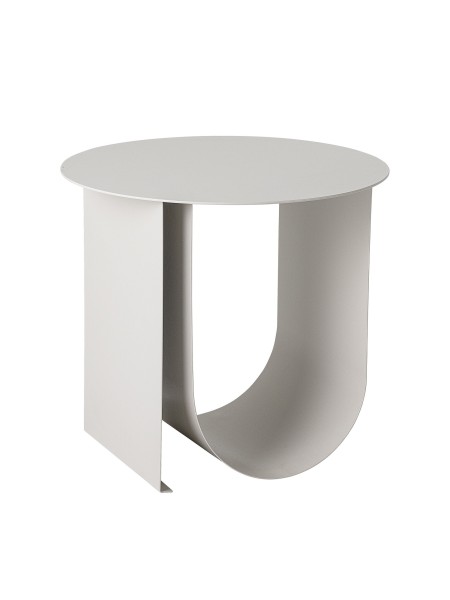 Bloomingville - Grey metal sidetable, Cher