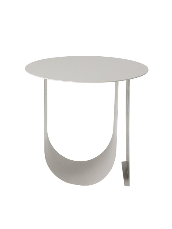 Bloomingville - Grey metal sidetable, Cher