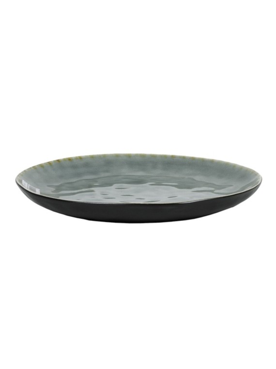 Small plate with grey crackled effect, Levi | Olsson & Jensen
