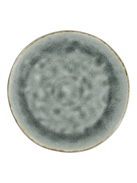 Small plate with grey crackled effect, Levi | Olsson & Jensen