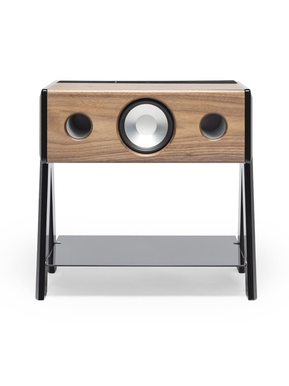 Enceinte haute fidélité sans fil, Cube Woody La Boite Concept