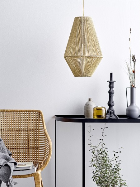 Bloomingville Console en métal noir Harper