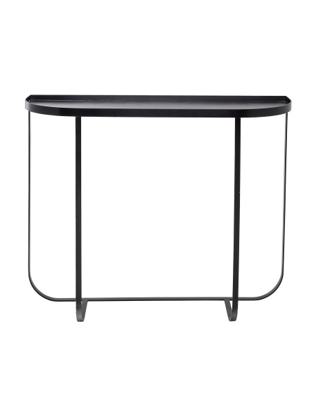 Bloomingville Console en métal noir Harper