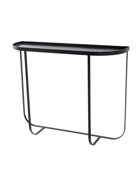 Bloomingville Black metal console table Harper