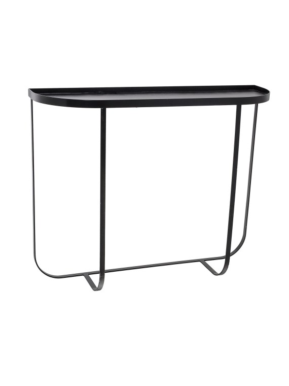Bloomingville Black metal console table Harper