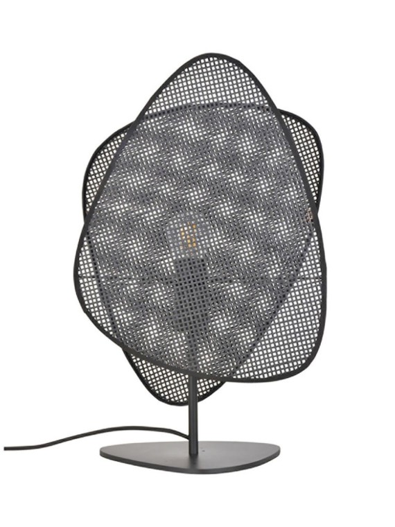 Market Set Lampe de table en cannage, Screen noir