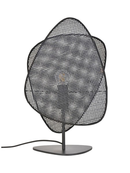 Market Set Lampe de table en cannage, Screen noir