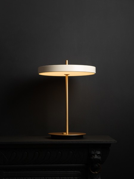 Umage - Lampe de table blanche en laiton Asteria - MBS Design