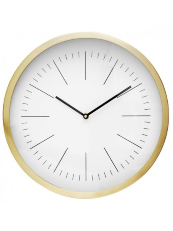 Nordal - Wall clock golden frame, Nicobar