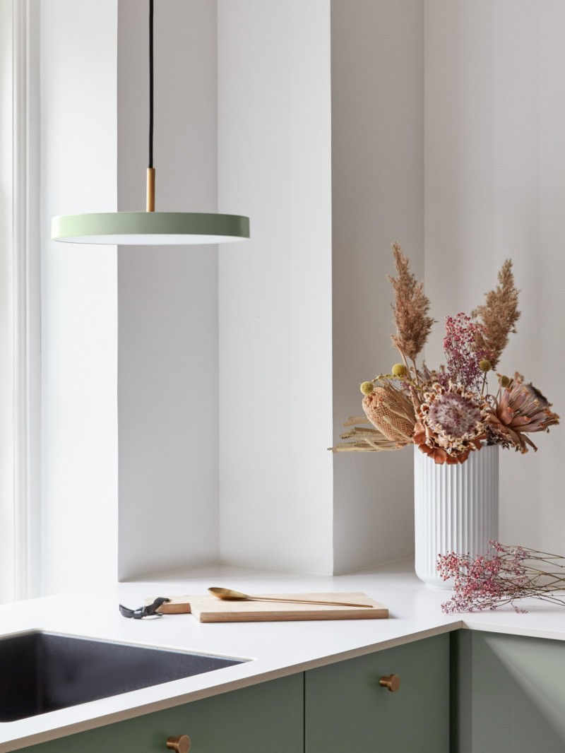 Suspension Umage Asteria 43cm vert olive