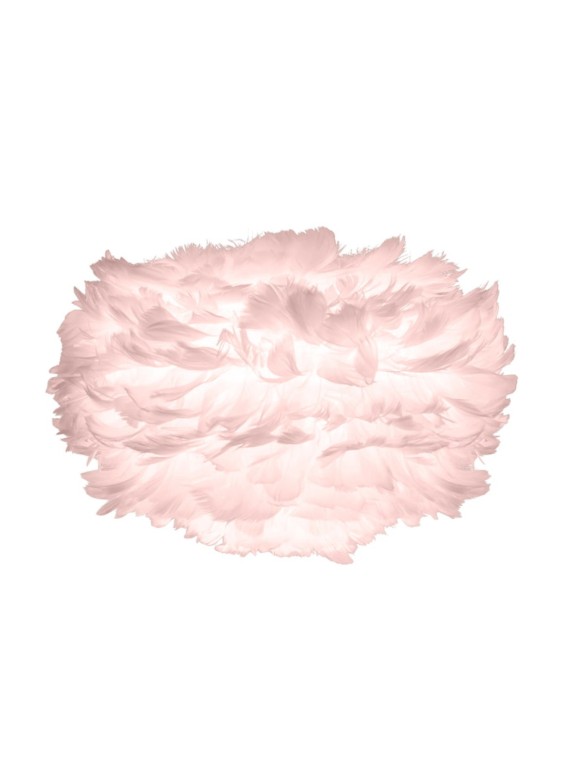 UMAGE - Tripod lamp black and pink goose feather, Eos mini