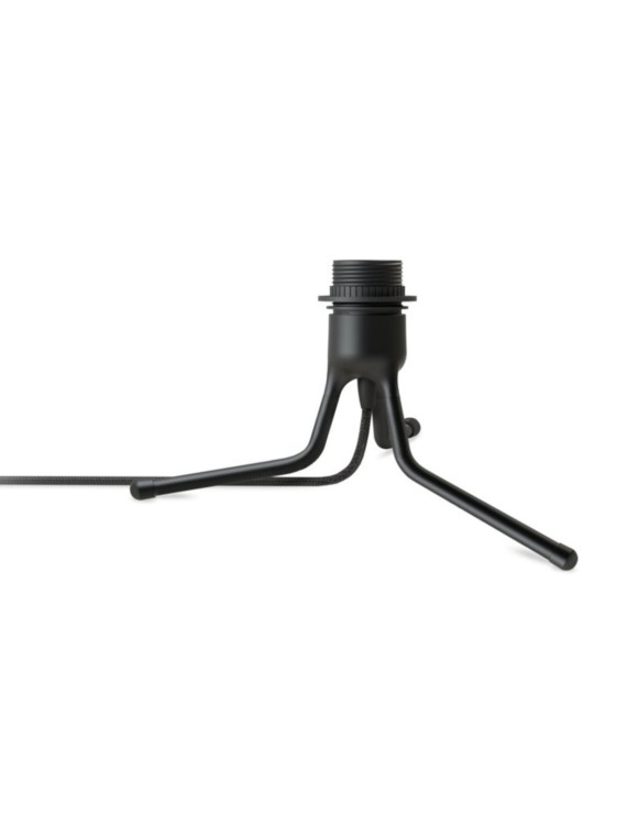 UMAGE - Tripod lamp black and pink goose feather, Eos mini