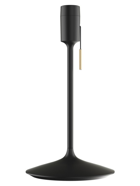 UMAGE - Lampe en plume d'oie, Eos médium rose et Champagne Table noir - MBS Design