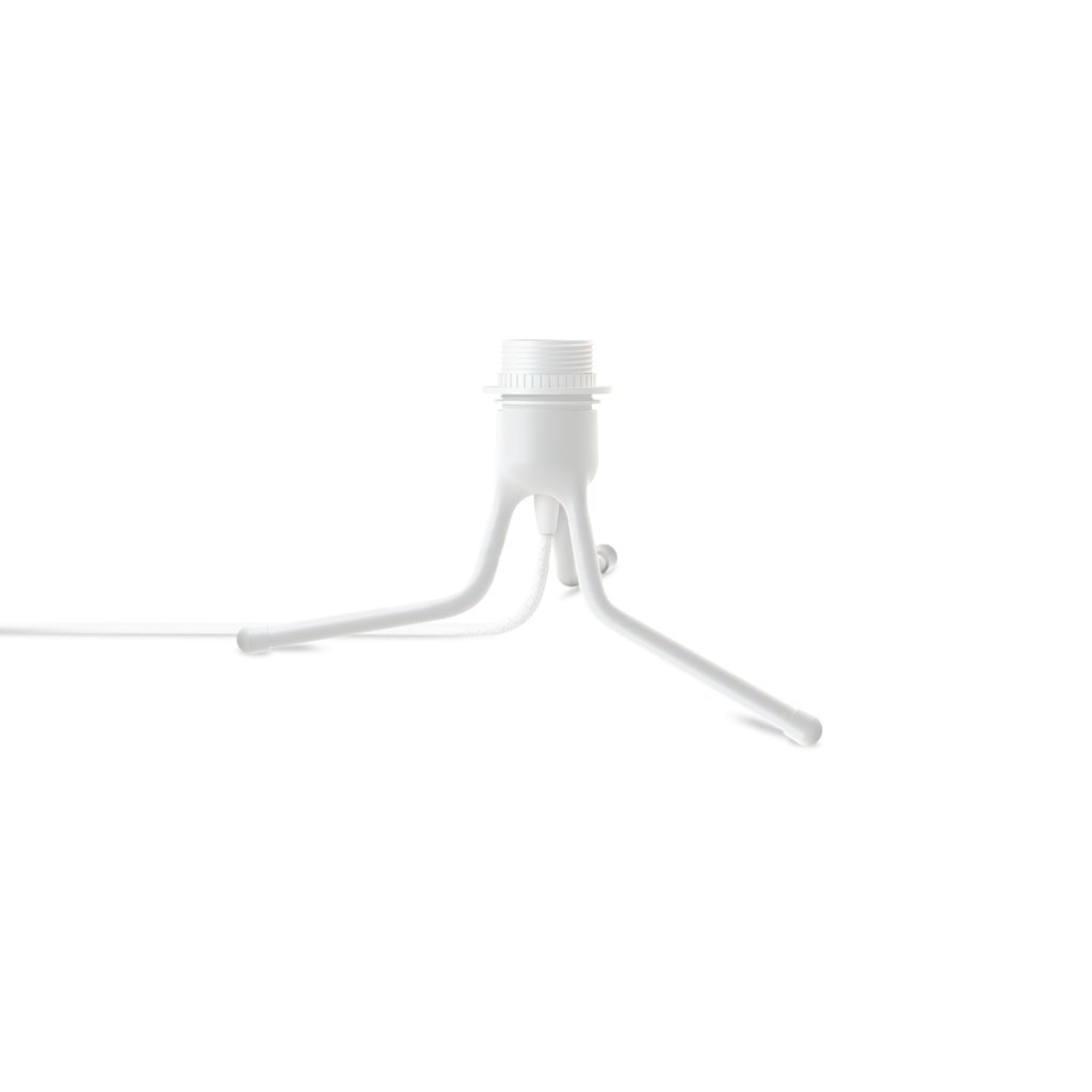 Trépied de lampe, Tripod Base blanc umage