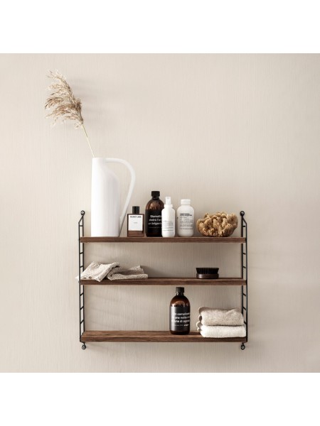 StringFurniture - Étagère en métal et en bois, Pocket | MBS Design