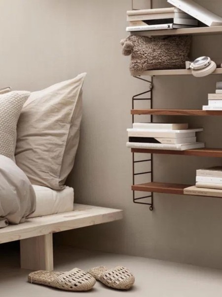 StringFurniture - Metal and wood shelf, Pocket|MBS Design