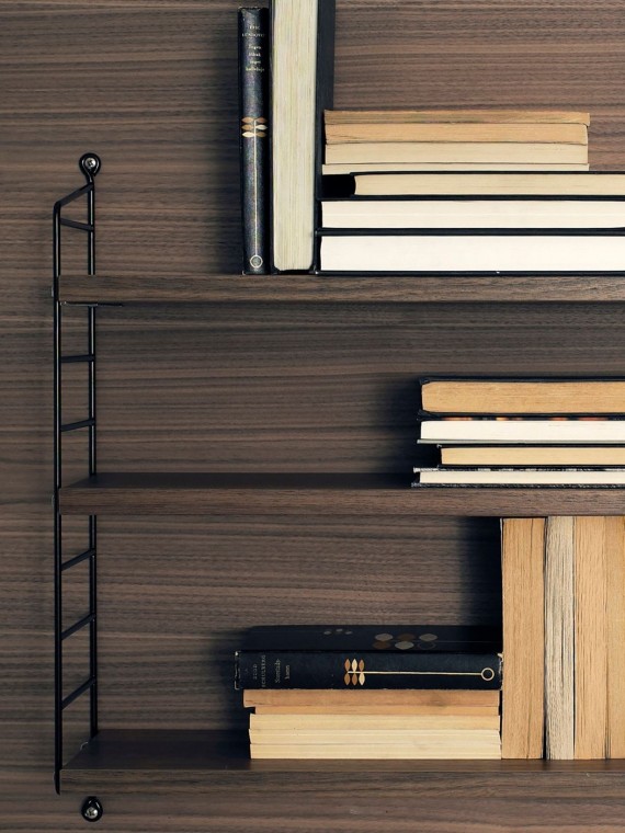 StringFurniture - Metal and wood shelf, Pocket|MBS Design