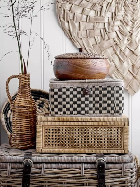 Nordal Rattan storage box, Elena