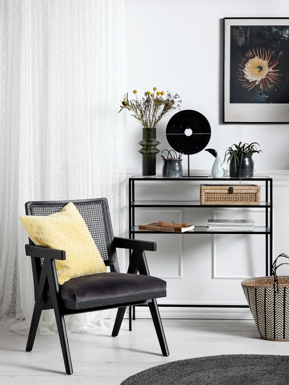 Nordal Boite de rangement en rotin, Elena