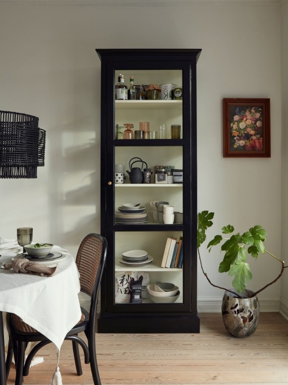 Nordal - Black birch wood chair, Wicky