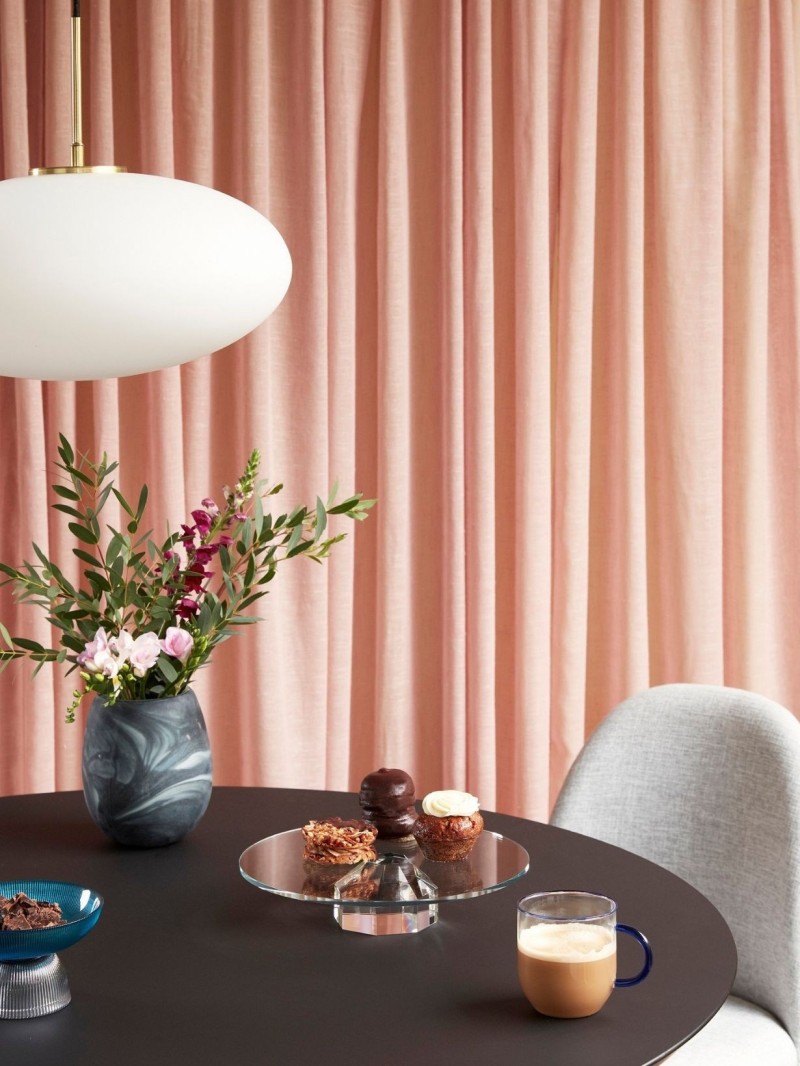 Hübsch - suspension opaline et laiton, Diana