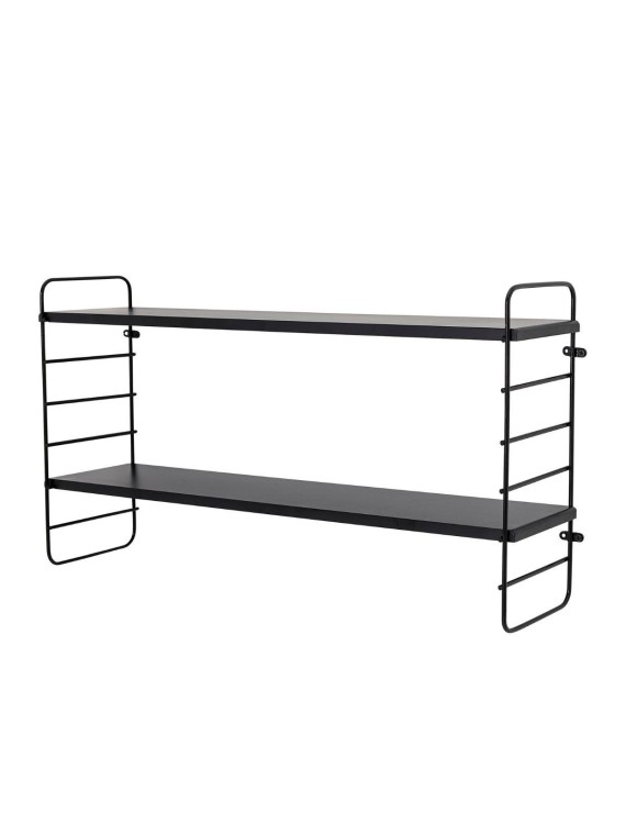 Étagère noire en métal, North - Bloomingville