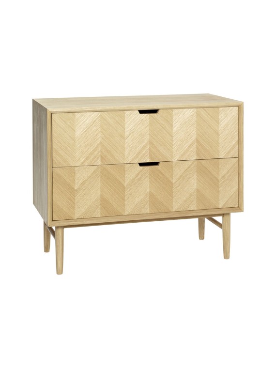 Commode en chêne naturel avec tiroirs Stina Hübsch