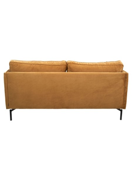 Retro sofa in golden velvet PPno2 Pols Potten