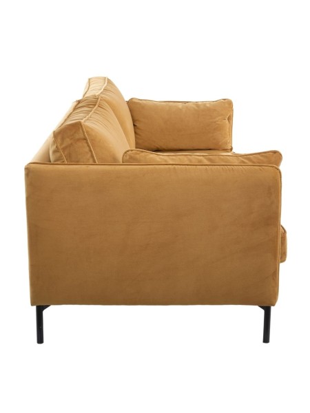 Retro sofa in golden velvet PPno2 Pols Potten
