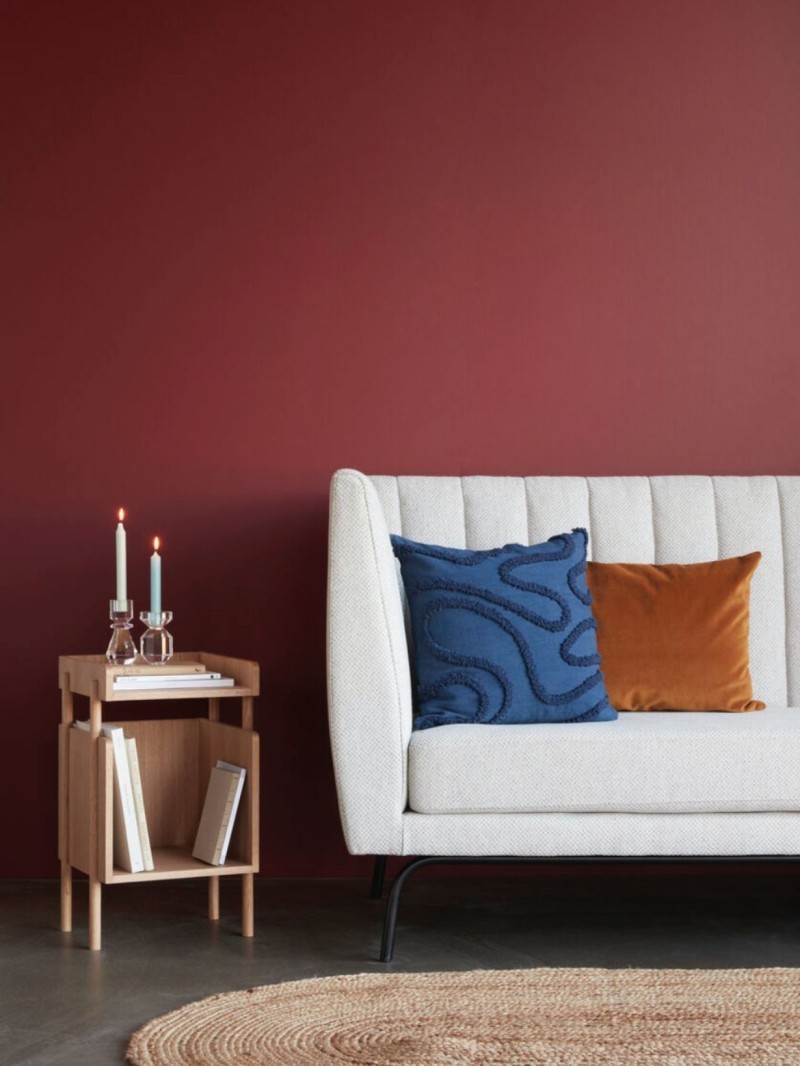 Natural oak side table Arvid Hubsch