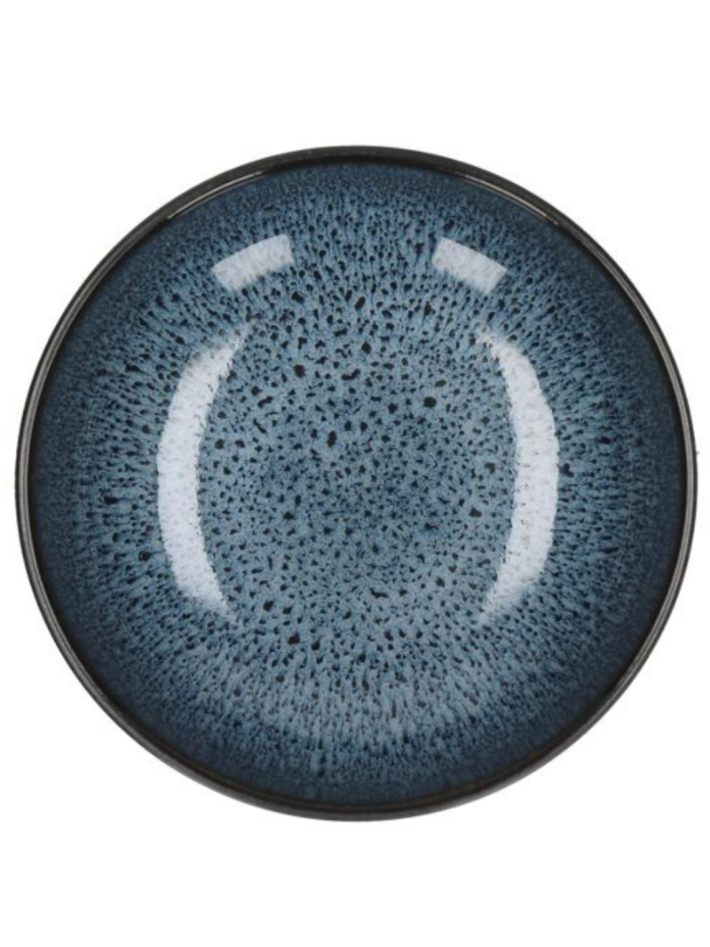 Pomax - Set of 6 stoneware bowls, Mirha Blue Ø16 | MBS Design