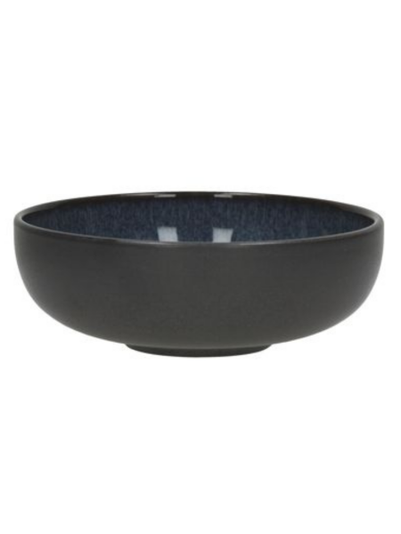 Pomax - Set of 6 stoneware bowls, Mirha Blue Ø16 | MBS Design