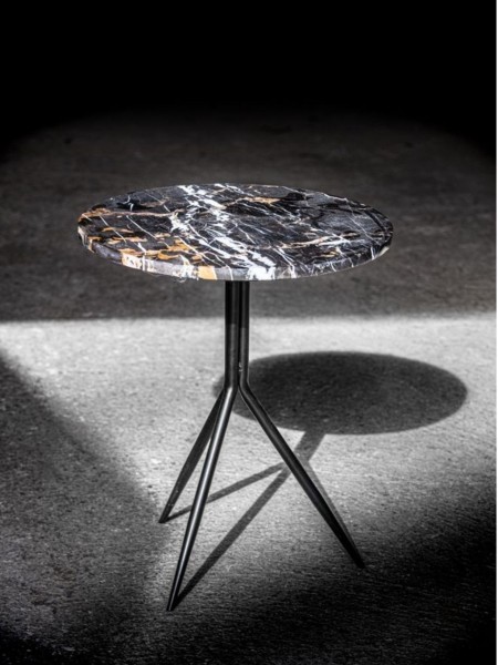 marble and metal bistro table dana pomax