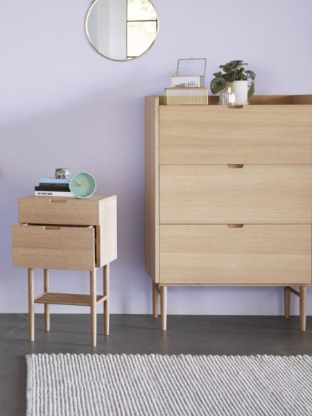 Natural oak chest of drawers Trine Hubsch