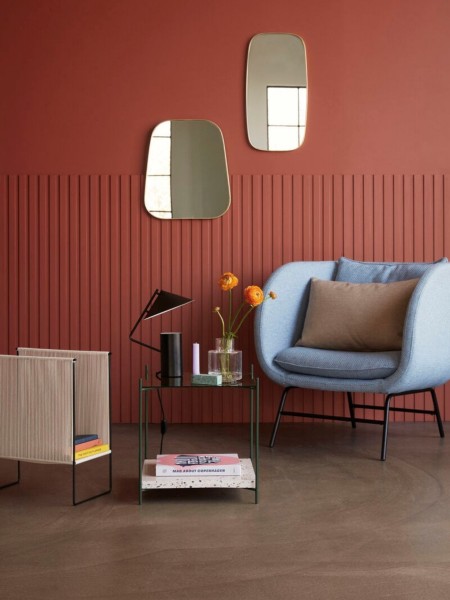 Coffee Table in terrazzo and green metal Britta